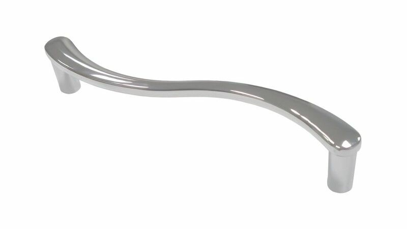 Мебельная ручка BOYARD 4/128 Хром полированный 1шт