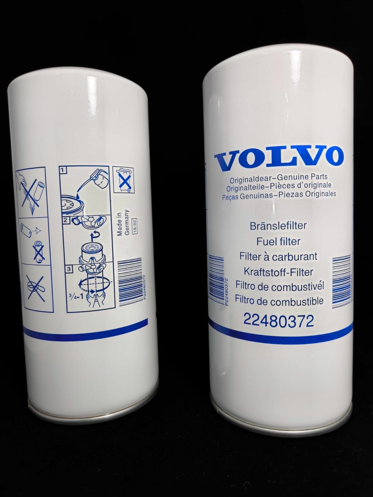 Фильтр топливный Long Life для Volvo
