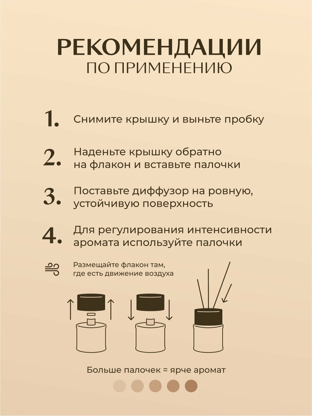 GAMMA D'ORO Диффузор ароматический для дома с палочками Invictus, 100 мл — фото 1