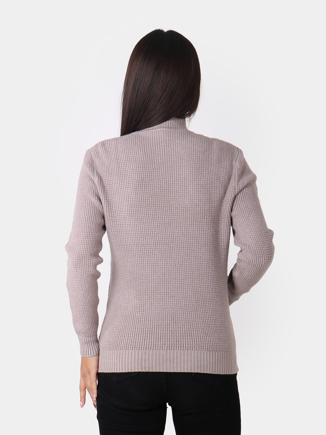 Свитер размер One Size, , бежевый меланж — фото 1