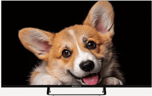 Изображение товара Телевизор TopDevice U43-VA-YaOS, диагональ 43", разрешение 3840x2160, технология экрана ЖК