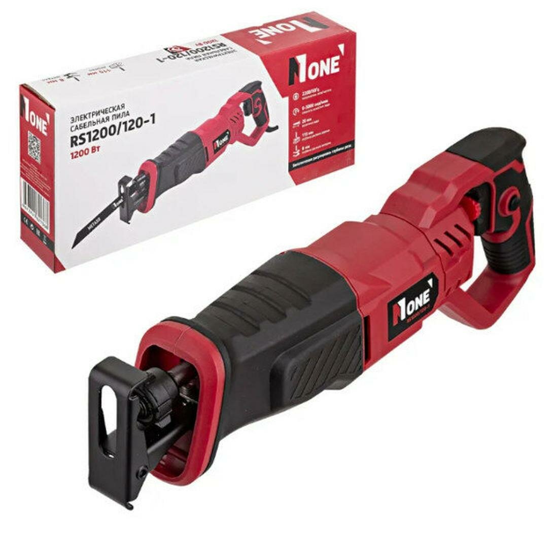 Пила сабельная NUMBER ONE RS1200/120-1, 1200 Вт
