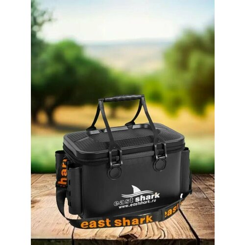 Ящик рыболовный с держателями удилищ JD-362324-М 36*23*24 см.