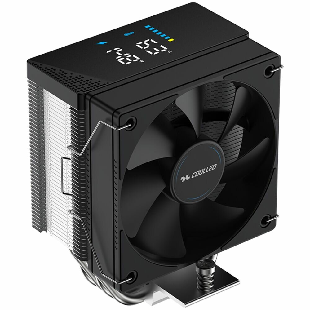 Охлаждение CPU Cooler for CPU Coolleo CL-B40S-DIG-V2 200W S115X/1200/1700/1851/AM4/AM5