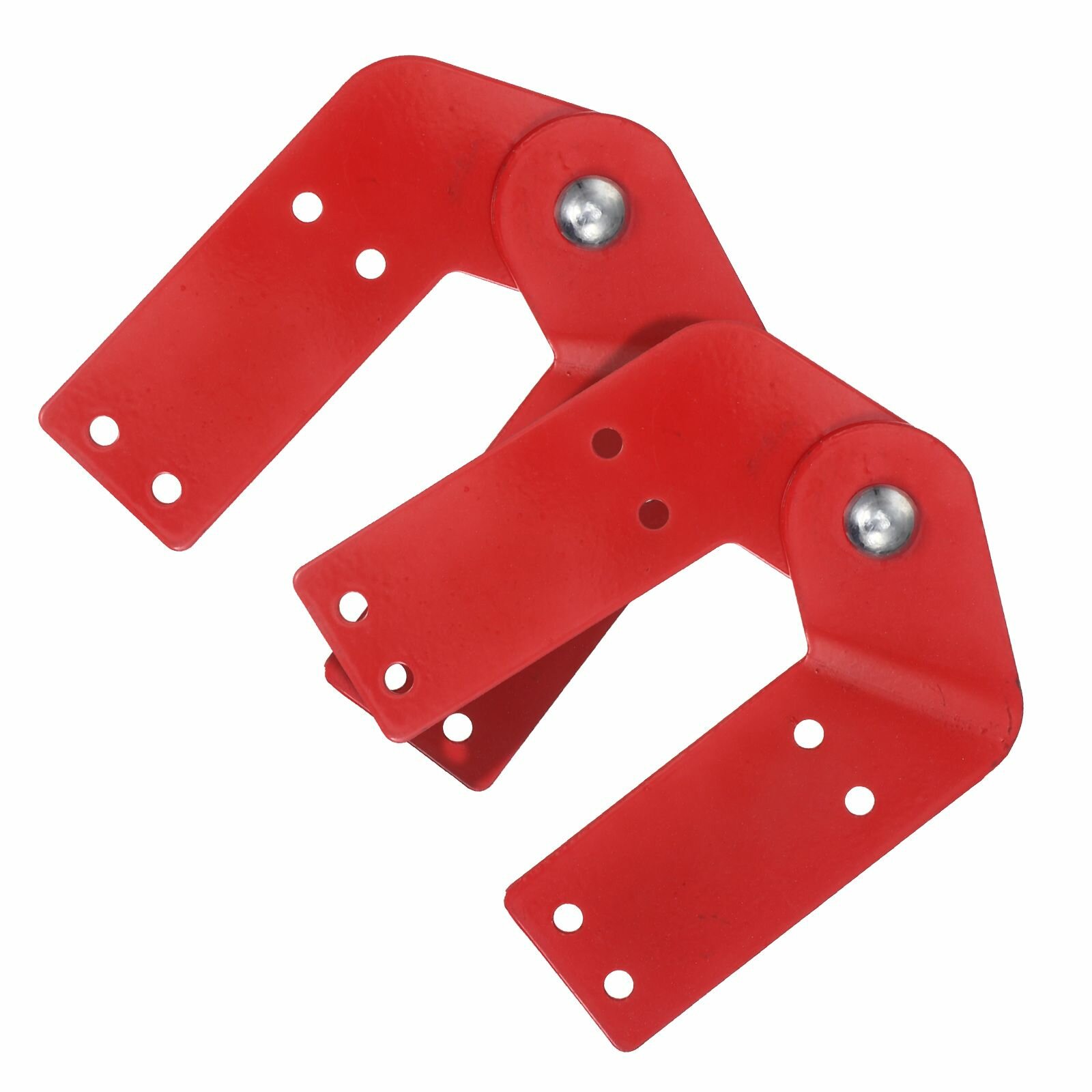 Декоративные Петли Для Лестницы В Крышу 2 Штуки Цвет Красный Размер 14.50X11.50X1.50Cm