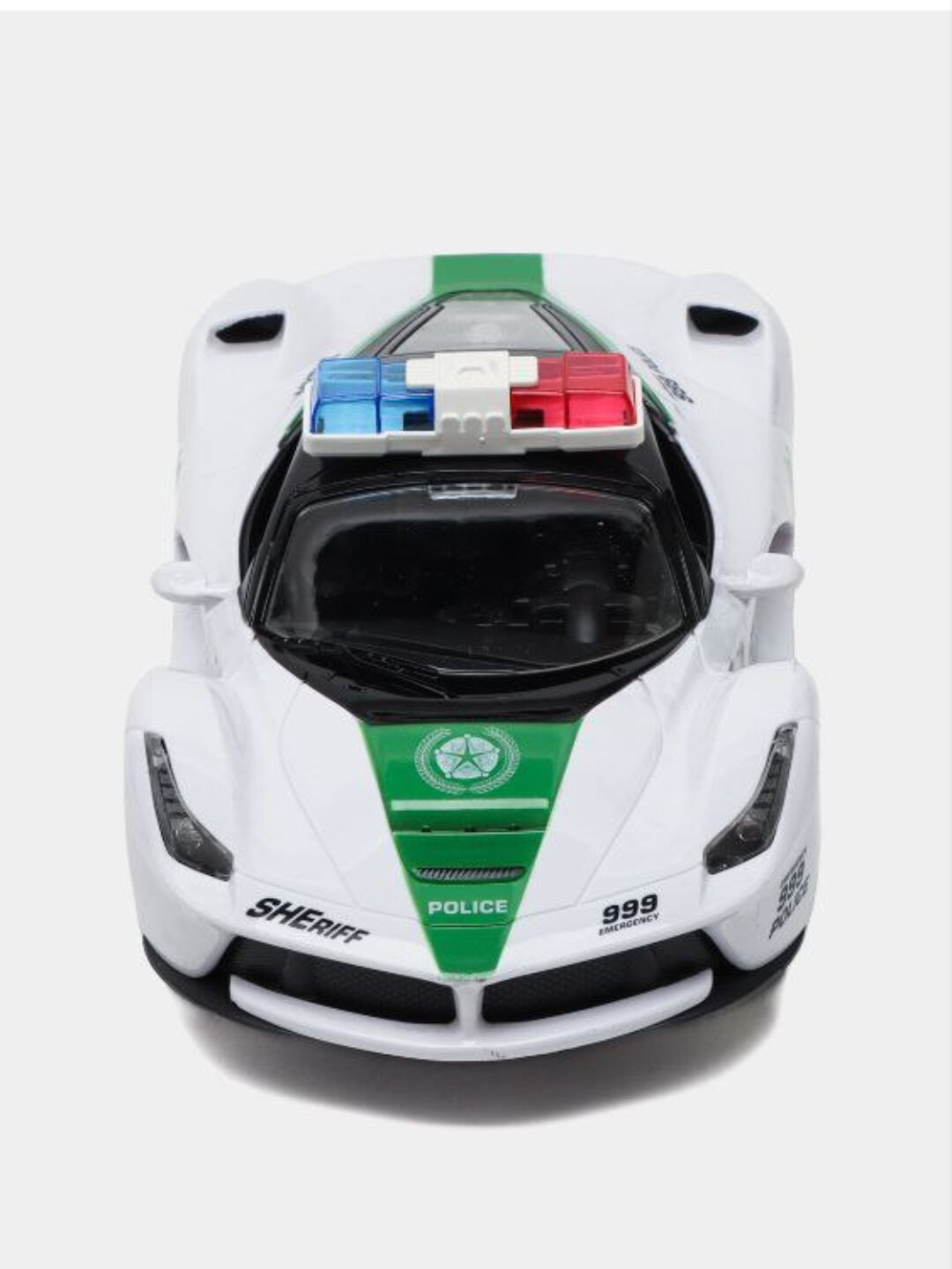 Радиоуправляемая машина для детей, с пультом - Белый — фото 1