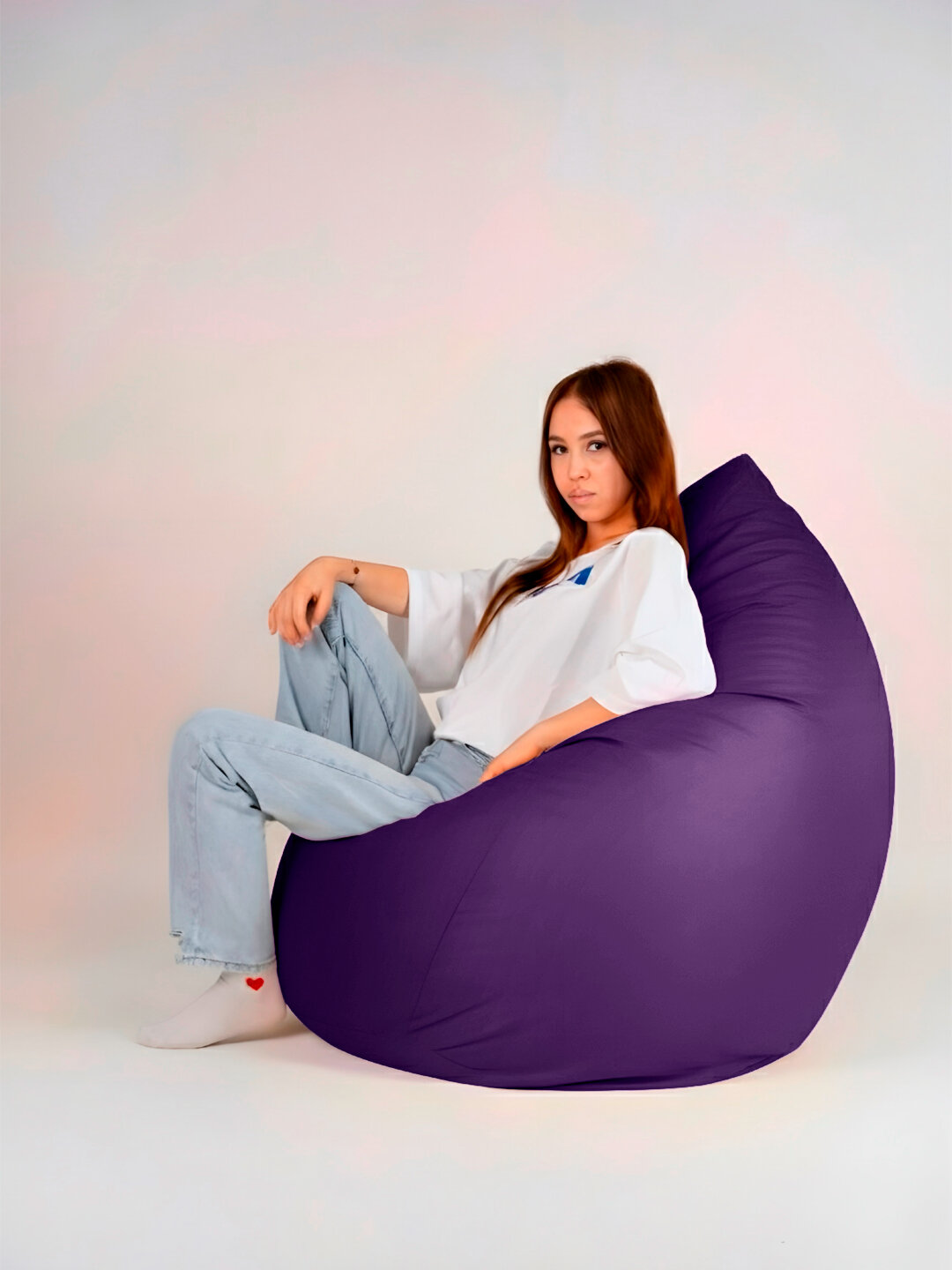 Кресло-мешок "XXL", для роста до 180 см, Bean Bag, Бинбэг, Бинбег — фото 1