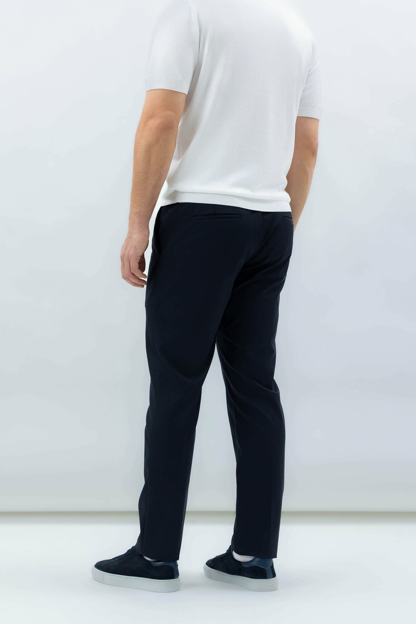 Брюки классические TERRA PRO, размер 29, navy — фото 1