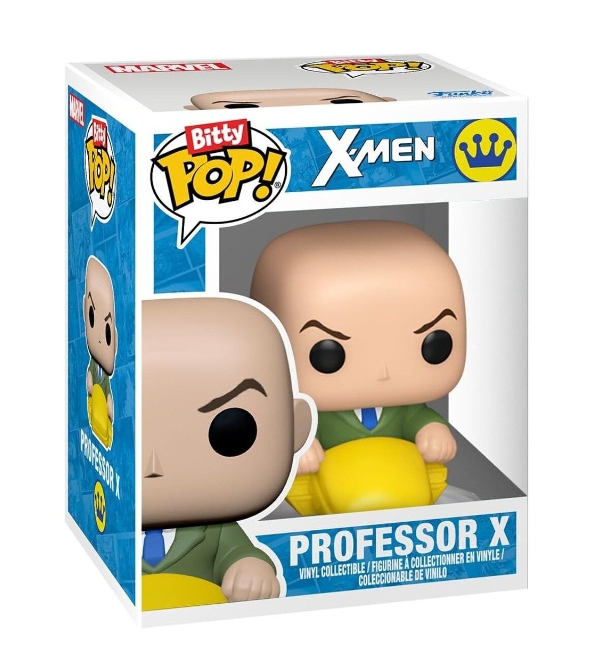 Набор фигурок Funko POP! Bitty Box Mavel: X-Men - X-Mansion 91389 Профессор Икс и Росомаха, 2 шт. — фото 1