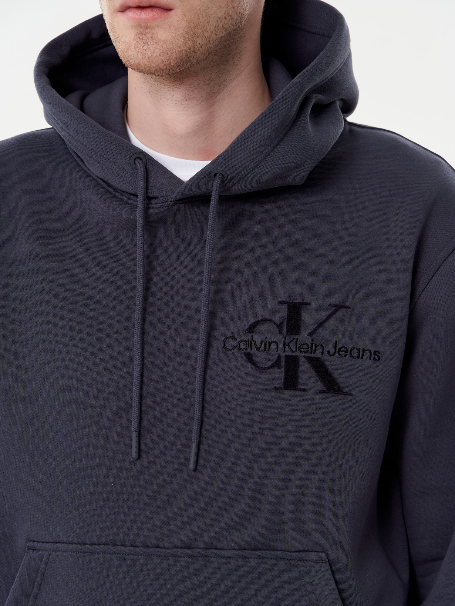 Толстовка Calvin Klein Jeans, размер 2XL, , черный — фото 1