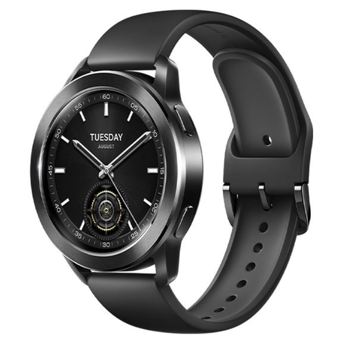 Умные часы Xiaomi Watch S3 47 мм GPS Global для РФ, черный умные часы xiaomi redmi watch 3 42 мм global для рф черный