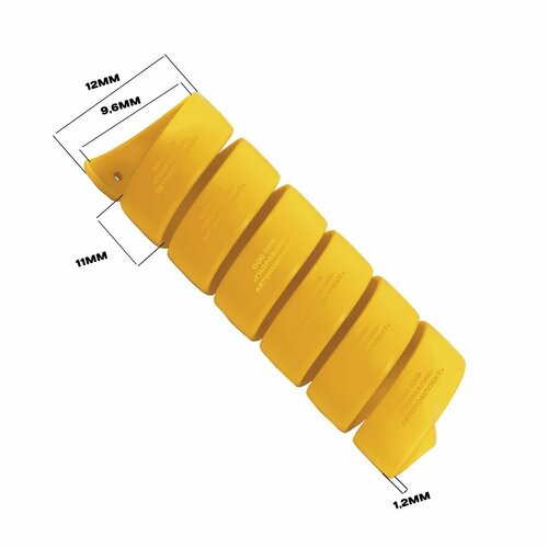 Спираль пластиковая для шлангов и РВД (12 мм)(2метра)