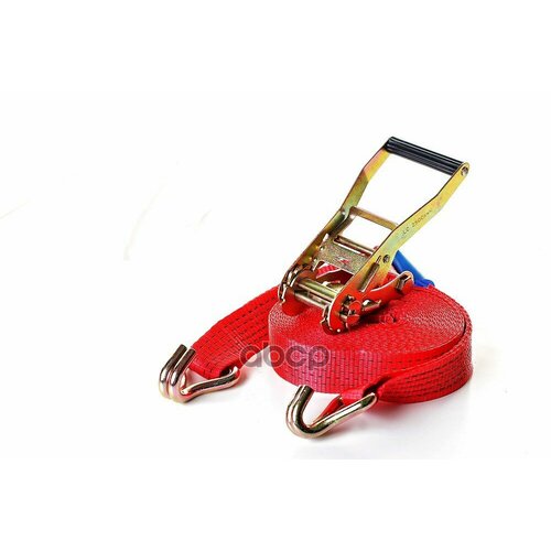 Ремень Крепления Груза 8 М, 5 Т 2500/5000 Кг, Серия Standard (3:1), Храповый Механизм С Оцинкованным Покрытием Ручки L-220 Мм.