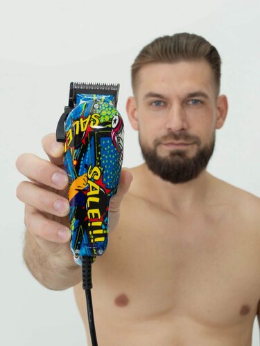 Изображение товара Машинка для стрижки GW, 4 насадки, нержавеющая сталь, 3-13 мм