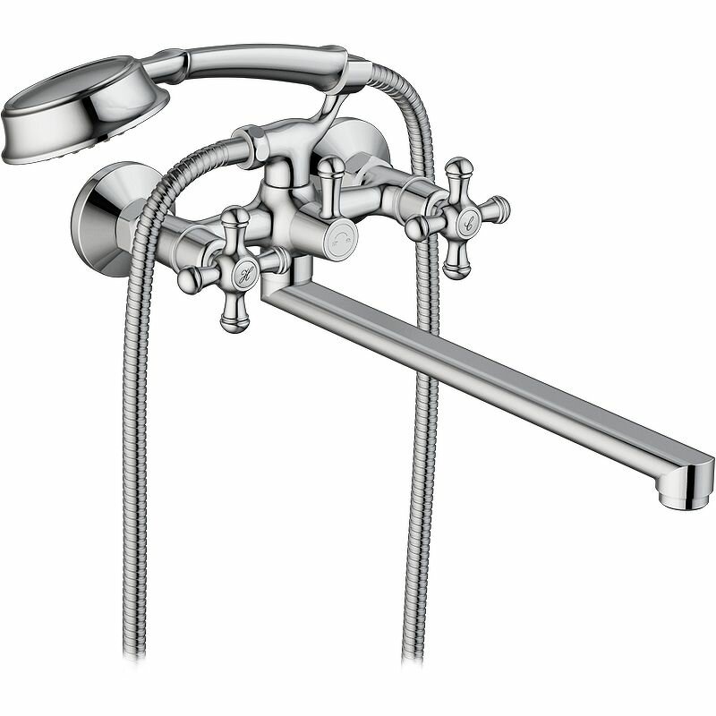 фото Смеситель для ванны Damixa Retro 239500000 универсальный Хром