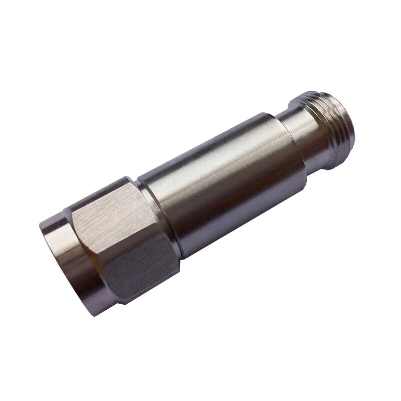 DC-3GHz/4GHz 2W N штекер-гнездо RF Фиксированный аттенюатор 1 дБ. 3 дБ. 5 дБ. 6 дБ. 10 дБ. 15 дБ. 2 дБ. 30 дБ, 40 дБ 50 Ом, 20dB 4GHz — фото 1