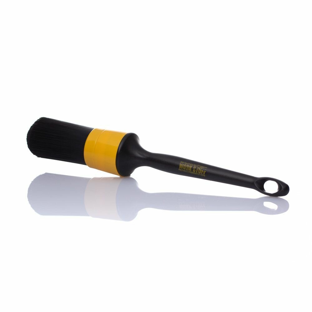 Кисть для детейлинга Work Stuff Black Stiff, 40мм, грубая щетина