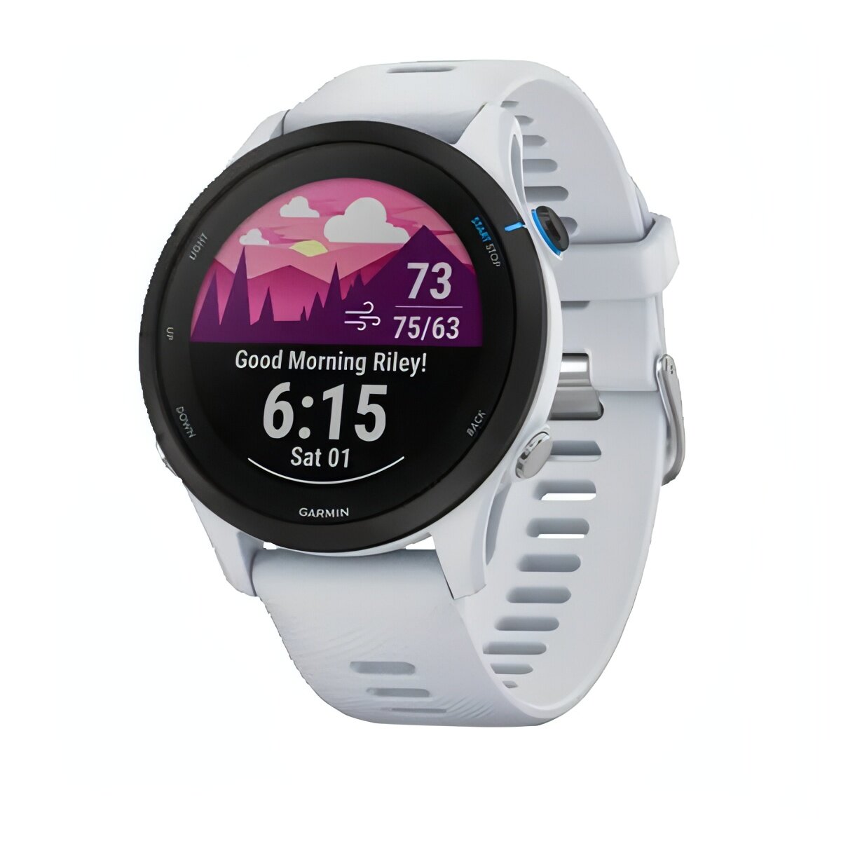 Спортивные часы Garmin Forerunner 255 Music белые