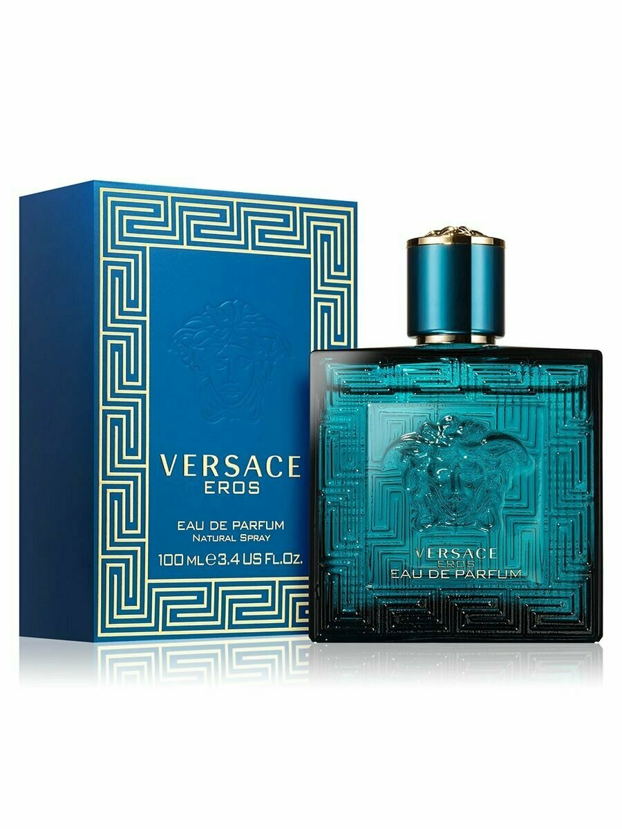 Парфюмерная вода Versace Eros, Eau De Parfum, мужские, синтез роскоши и провокации, 100мл