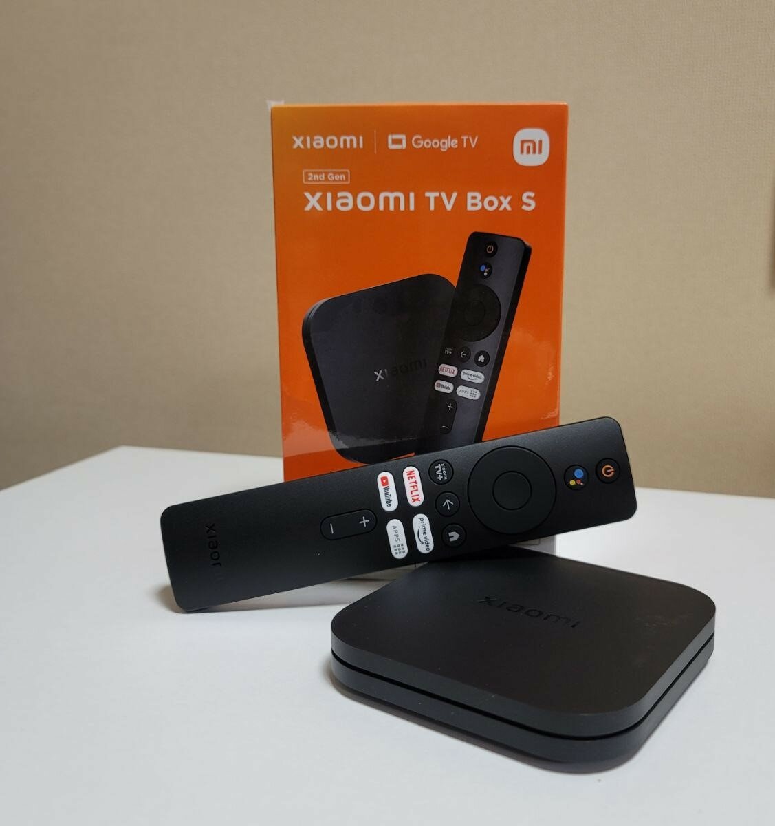 ТВ-приставка Xiaomi Mi Box S 2 Gen Global, черный (MDZ-28-AA)