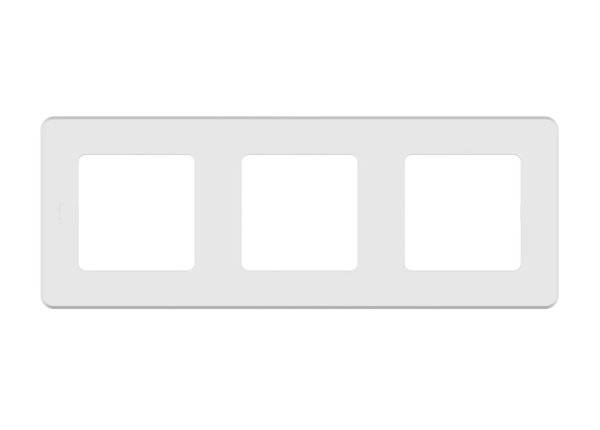 Рамка 3 поста INSPIRIA белый