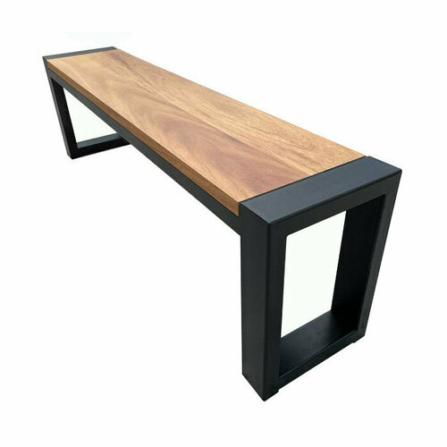 Лавочка в стиле лофт "Лондон" усиленный каркас цельносварной