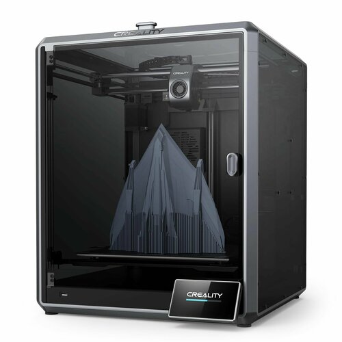3D принтер Creality K1 Max, максимальная скорость 600 мм/с высокоскоростной 3D-принтер, с автоматическим выравниванием, двойным охлаждением, большой размер 30x30x30 см