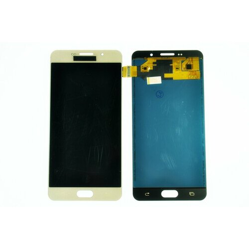 Дисплей (LCD) для Samsung SM-A710F Galaxy A7 (2016)+Touchscreen gold (с рег подсветки)