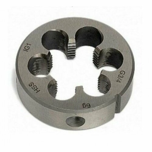 Плашка M9х1 диаметр 25мм в пластиковом футляре ROCKFORCE 319₽