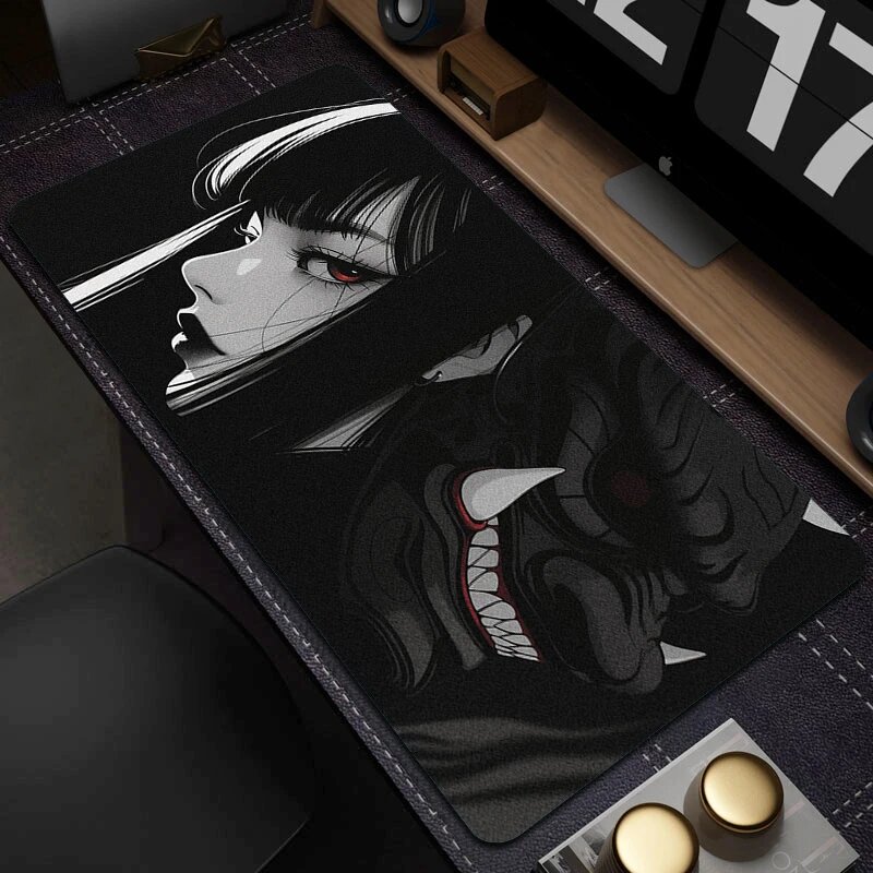 Резиновый коврик для мыши mussels Oni Devil Mask 400x900x3mm, SD 124589 (11)