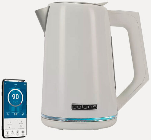 Изображение товара Чайник электрический Polaris PWK 1746 CAD WIFI IQ Home, белый