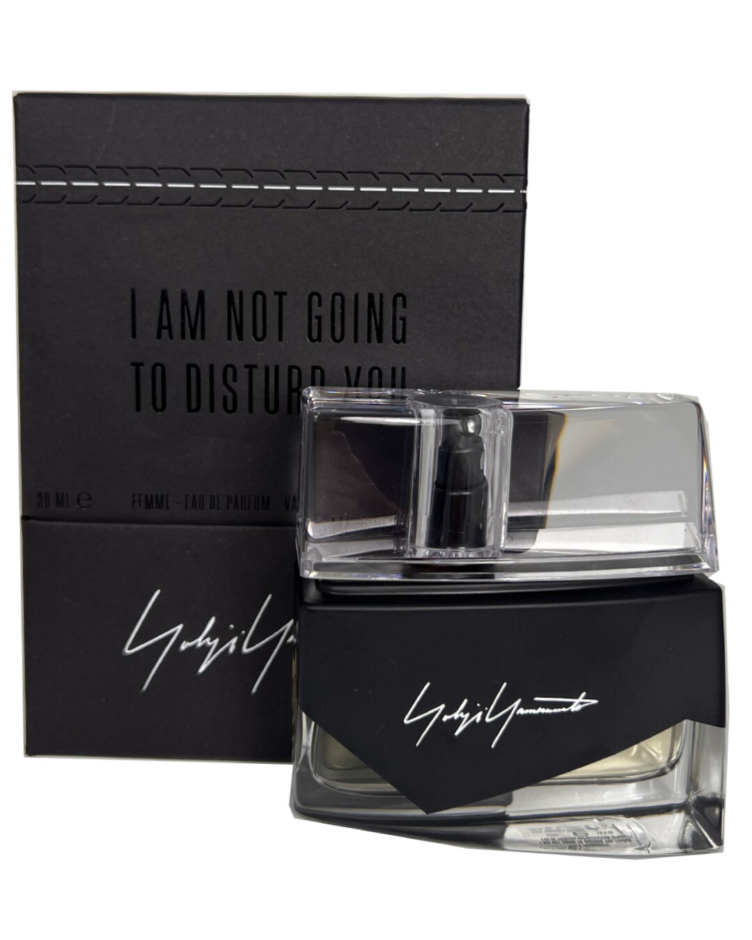 Парфюмированная вода Женская Yohji Yamamoto I Am Not Going To Disturb You Femme 30мл — фото 1