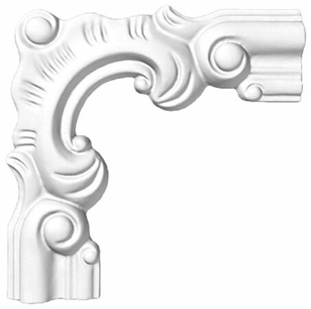 Угол декоративный DECOMASTER 97803-1 (125*122*16мм)