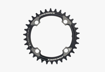 Звезда Race Face Chainring 104x34T Shimano 12spd Black (RNW104X34TSHI12BLK)