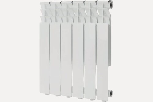 Изображение товара Радиатор алюминиевый OASIS ECO 500/80/6 секционный, белый, настенный