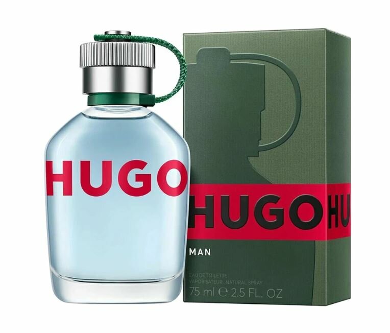Туалетная вода Hugo Boss Hugo Men древесно-фужерный мужской 75 мл