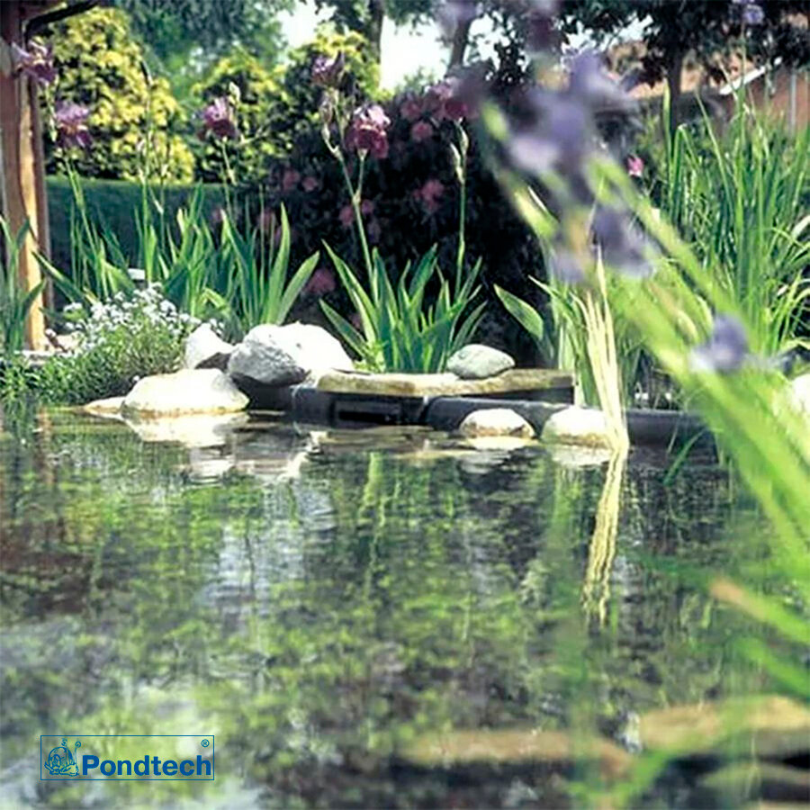 Скиммер для пруда, Pondtech Pondskimmer 40, без насоса, бортовой, пластик, черный — фото 1