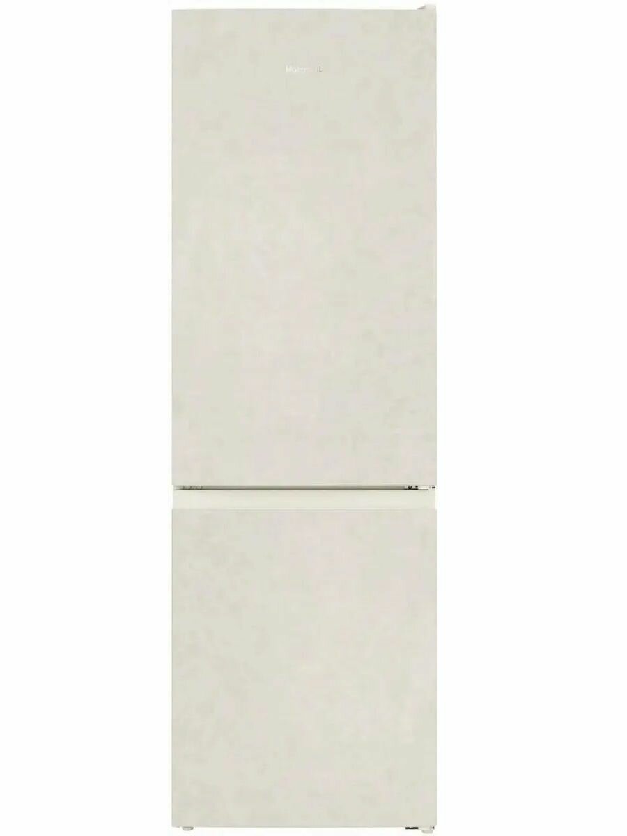 Холодильник двухкамерный Hotpoint HT 4180 AB полезный объем 298 л Full No Frost 14 ч. сохранения температуры без электричества мраморно-бежевый