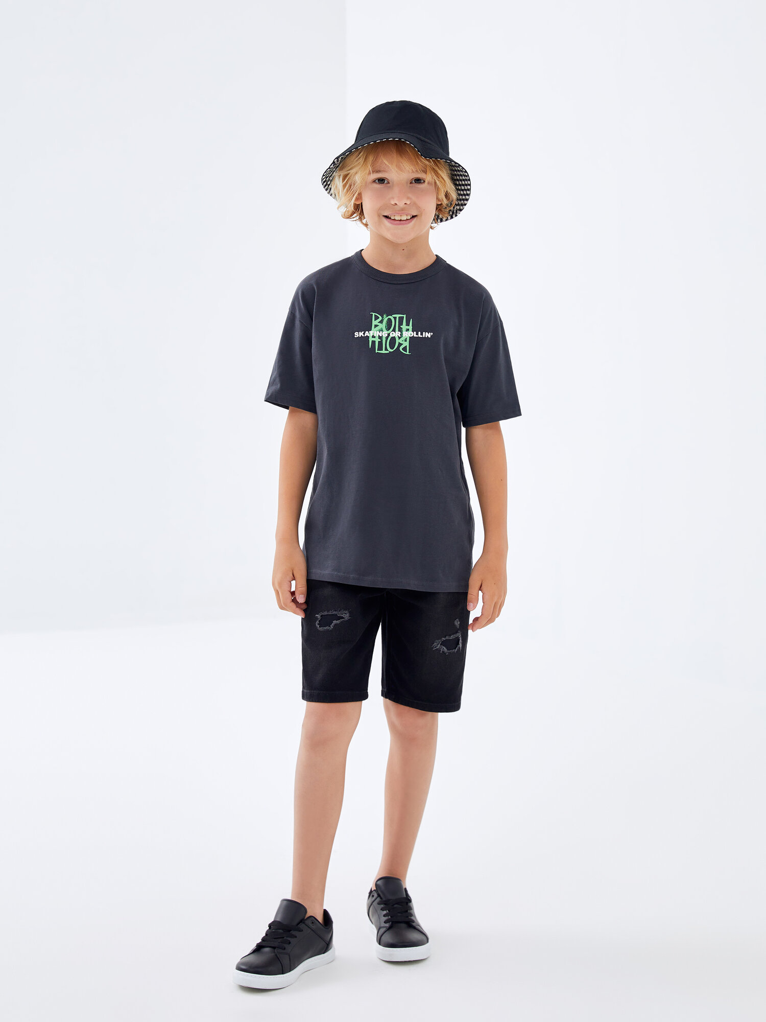 Шорты LC Waikiki размер 5-6 лет черный