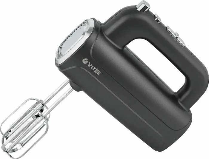 Миксер ручной Vitek VT-1482 1000 Вт черный/серебристый