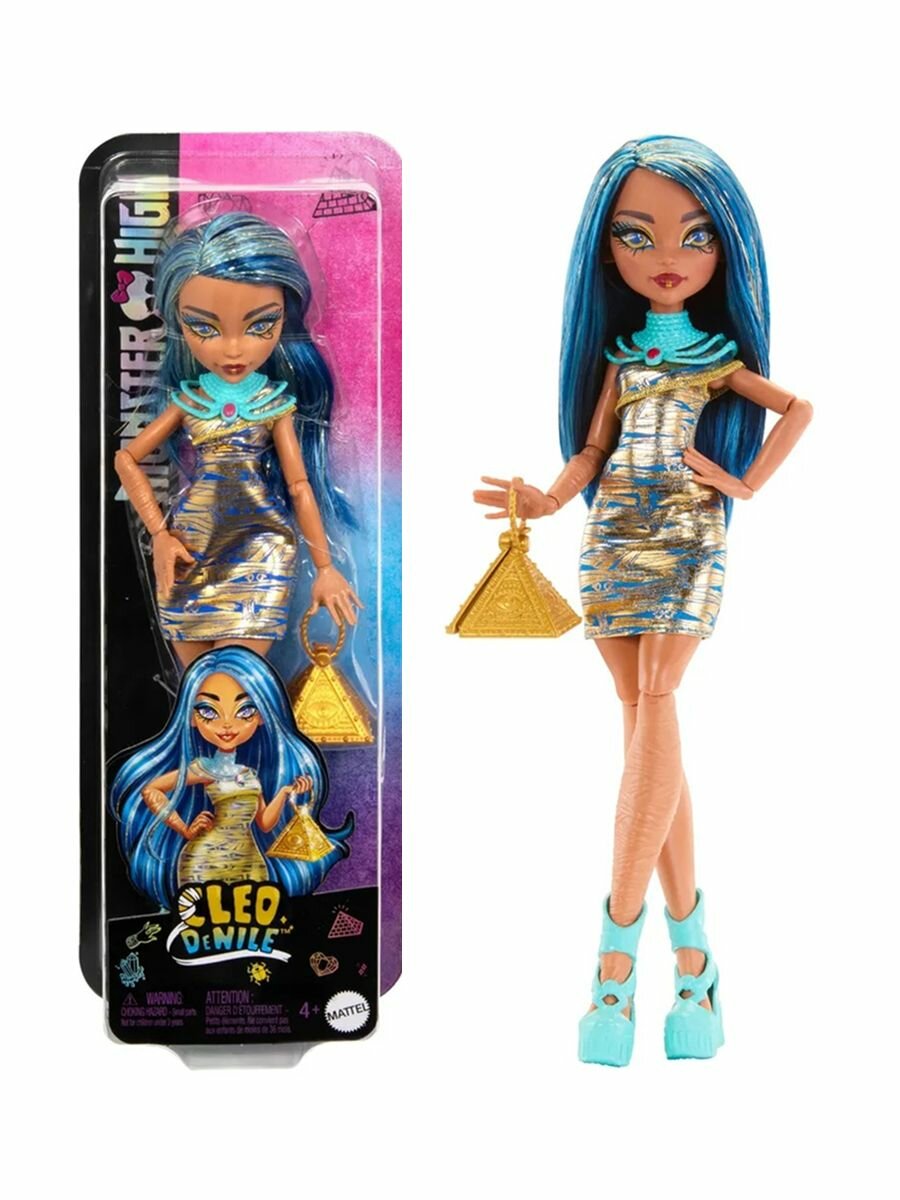 Шарнирная кукла Monster High HXH95 Cleo de Nile - Клео де Нил