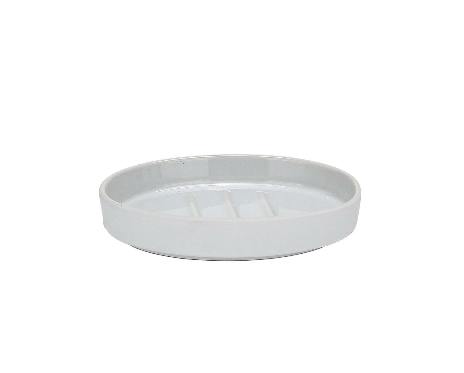 Мыльница Iddis Universal White LMUWC00i42 керамика цвет белый
