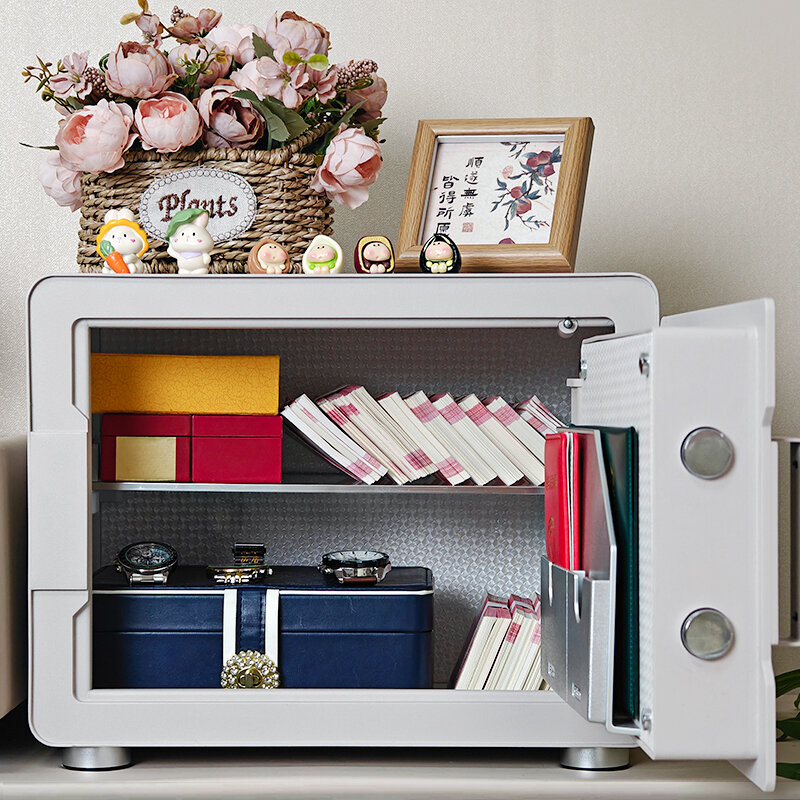 Изображение Умный электронный сейф со сканером отпечатка пальца Xiaomi CRMCR Smart Safe Deposit Box Dark Gray (BGX-X1-30MS)