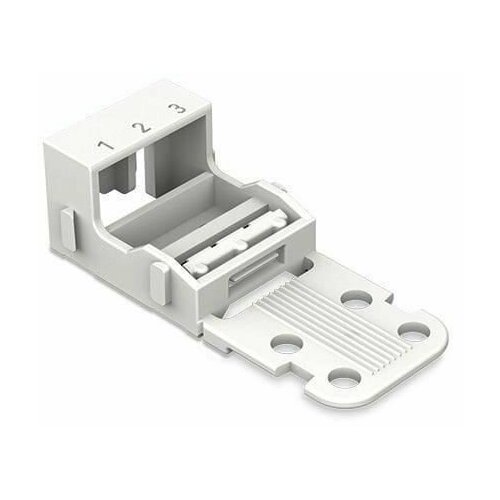 Монтажный держатель для 3-проводных клемм 221 4мм с защелк монт 221-523 270₽