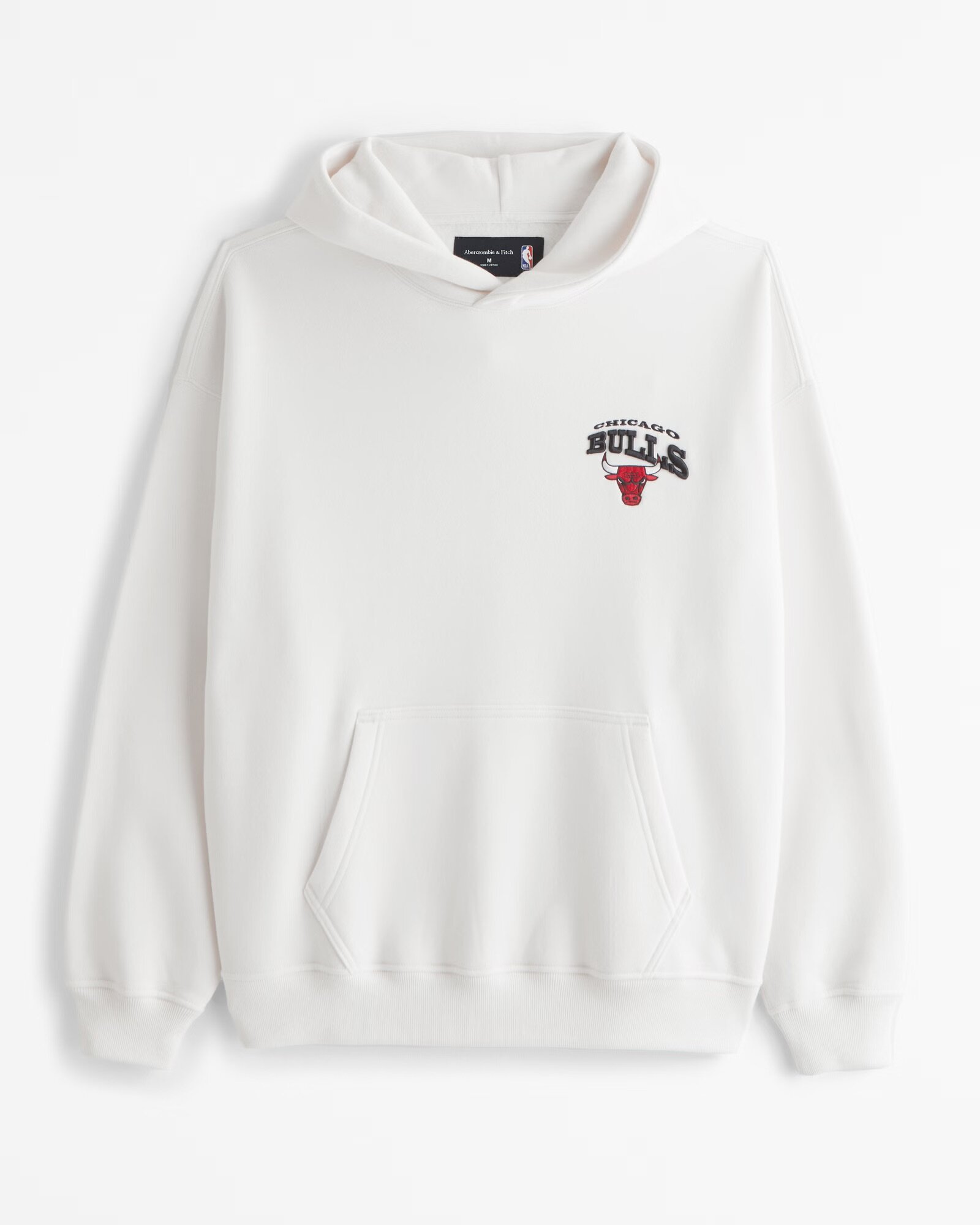 Толстовка Abercrombie Fitch Chicago Bulls Graphic Popover, цвет