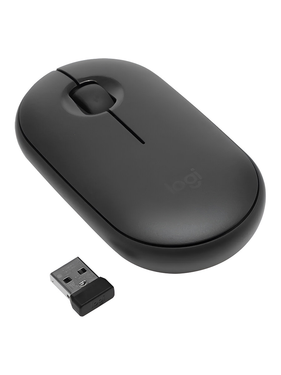 Мышь беспроводная Logitech Pebble M350 910-005576, оптическая, для правой руки — фото 1