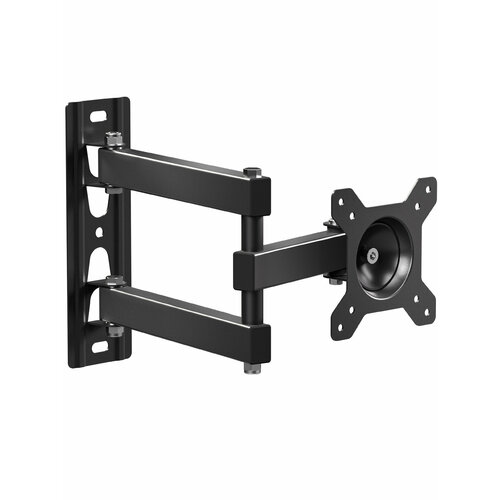 Кронштейн на стену STE-311 для телевизора 10- 32 наклонно-поворотный с вращением до 15 кг черный 1399₽