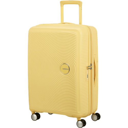 фото Чемодан american tourister, 81 л, размер m, желтый