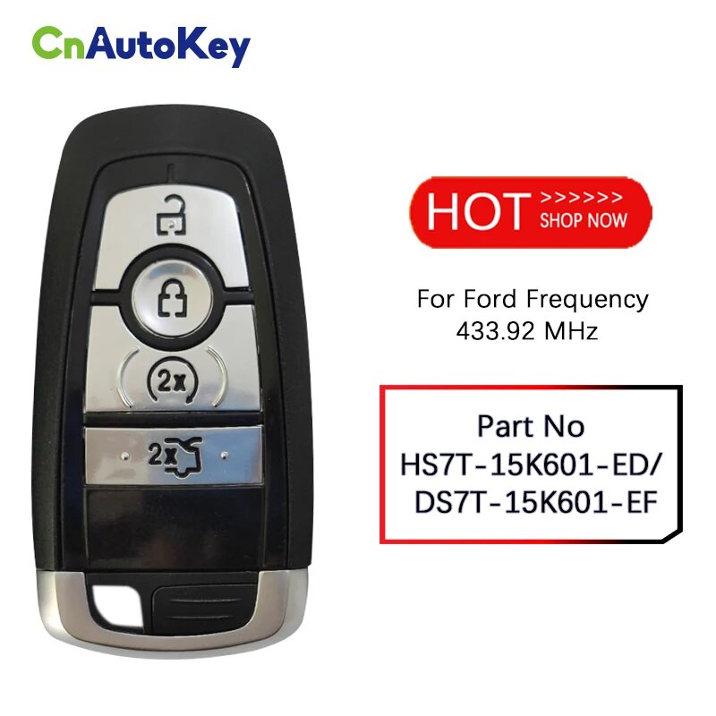 Чип иммобилайзера Ford Mondeo Mk5 Ranger Wildtrak 2023, HS7T-15K601-ED, 433.9