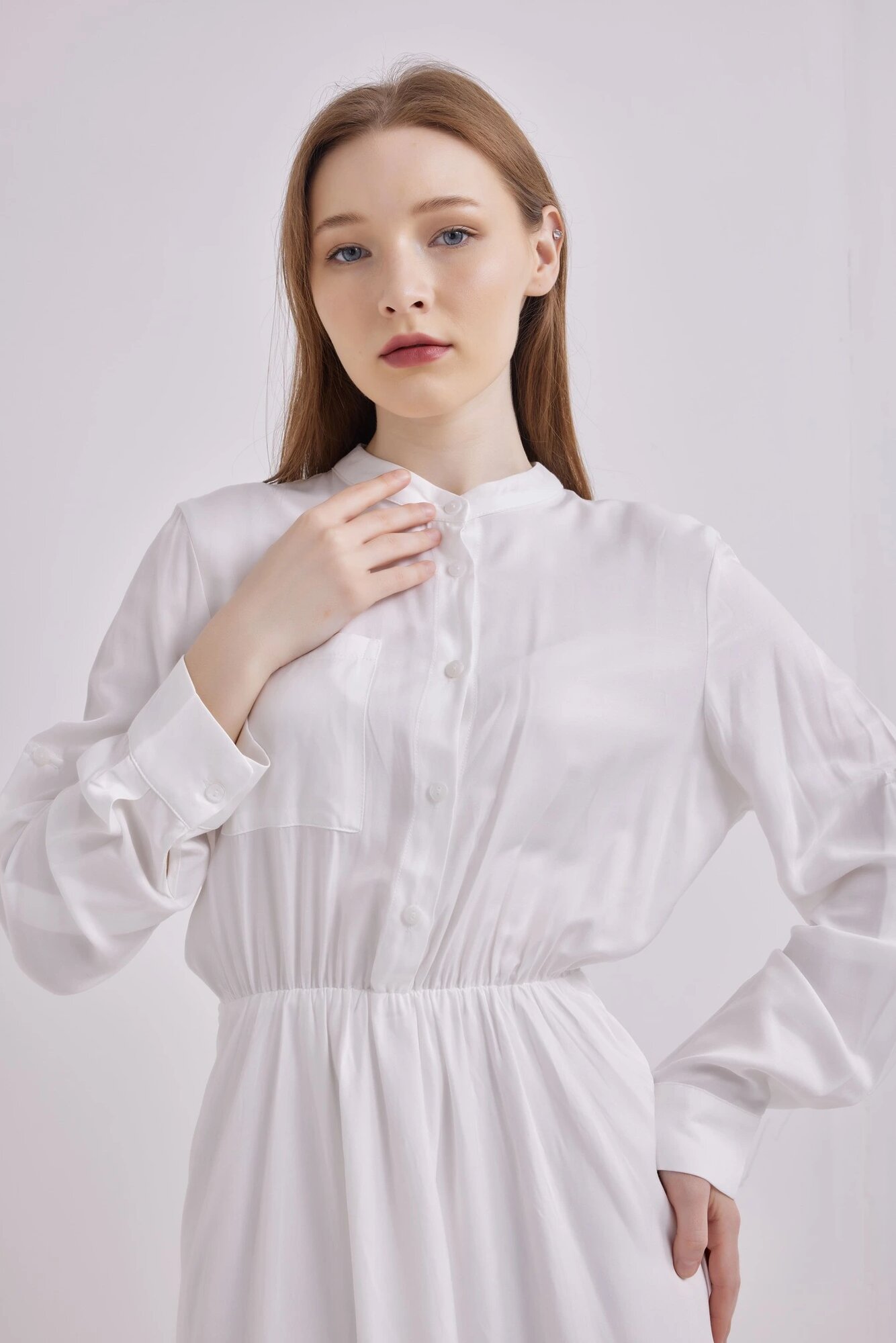 Платье Selfie, размер XS, белый — фото 1